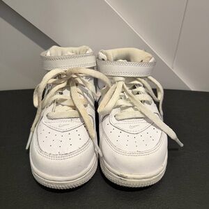 Nike Kids White High-Top Sneakers
